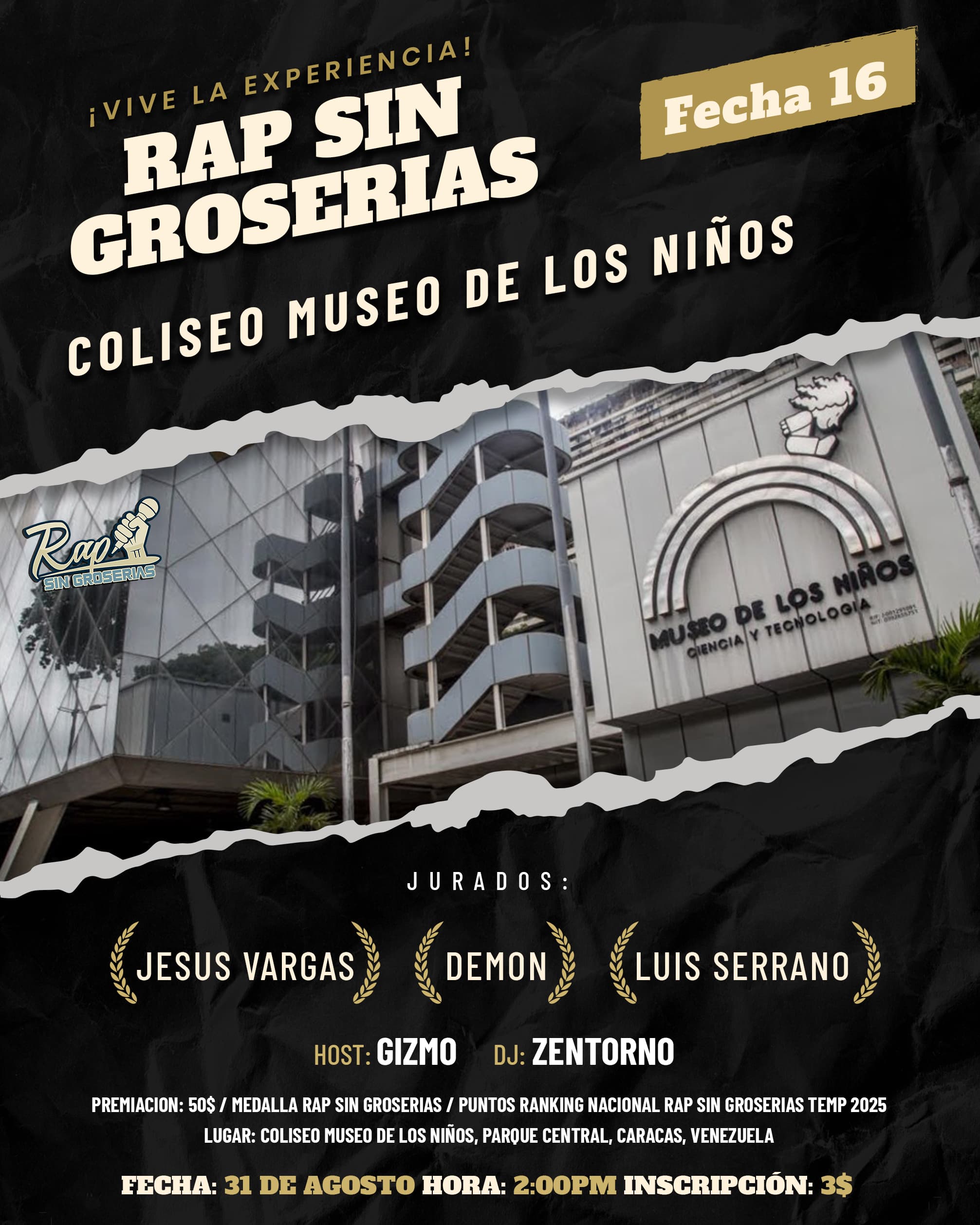 Afiche RSG Regional Caracas
